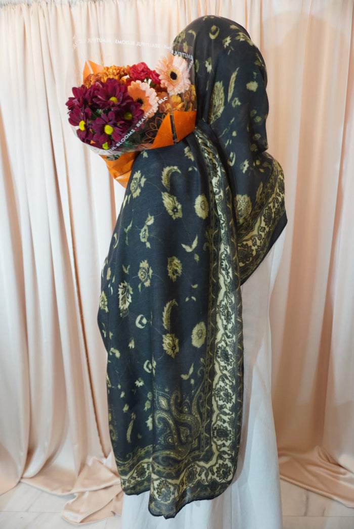 Midnight Gold Modal Hijab