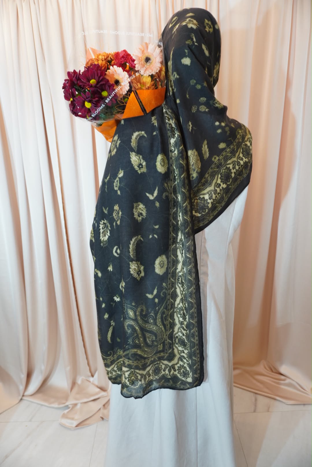 Midnight Gold Modal Hijab